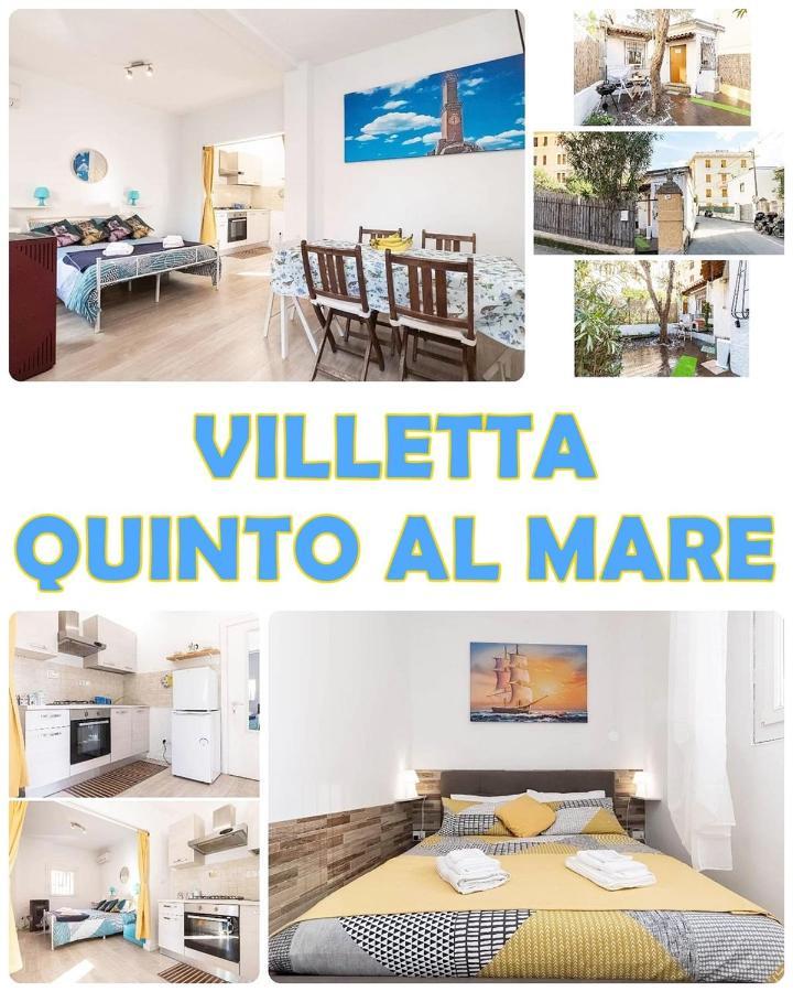 جنوة Villetta Quinto Al Mare - 2 Minutes From The Beach المظهر الخارجي الصورة